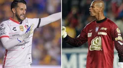 Camilo Vargas va por su segundo título de liga en México; Miguel Calero ganó cuatro.