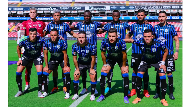 Los Gallos Blancos del Querétaro en el torneo Clausura 2022.