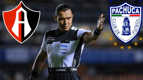 El árbitro de la Final (IDA) del encuentro entre Atlas y Pachuca.