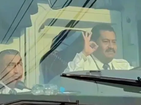 VIDEO: Chofer del Atlas se hizo viral por su polémico gesto a los aficionados de Tigres