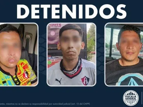 Detenidos tres aficionados del Atlas por hechos violentos ante Querétaro en estadio La Corregidora