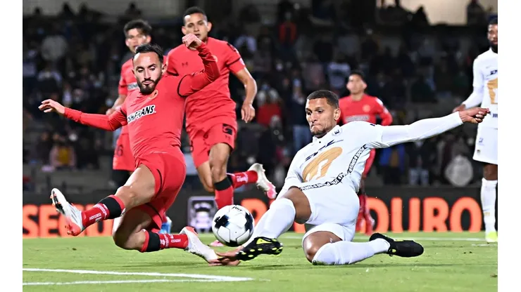 Pumas y Toluca se enfrentaron en la primera fecha del Clausura 2022.