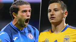 Cruz Azul vs. Tigres por la Liga MX (Fotos: Getty).