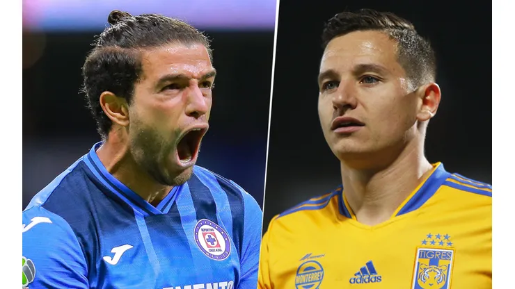 Cruz Azul vs. Tigres por la Liga MX (Fotos: Getty).