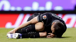 Federico Viñas y una preucupante lesión.