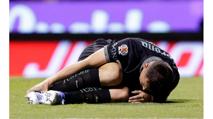 Federico Viñas y una preucupante lesión.