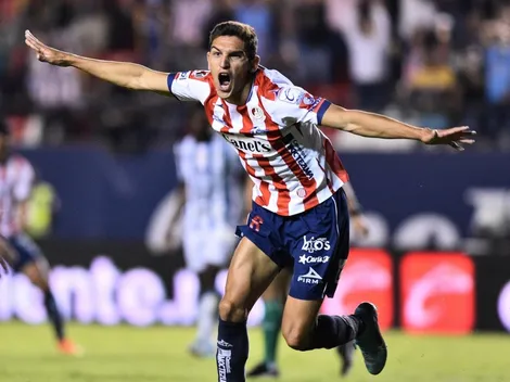 ¡Partidazo! Atlético de San Luis vive tras empatárselo a Pachuca en el final