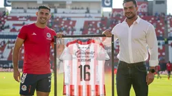 Germán Berterame recibió un reconocimiento por sus 16 goles de la temporada 2021-22 en la fase regular.