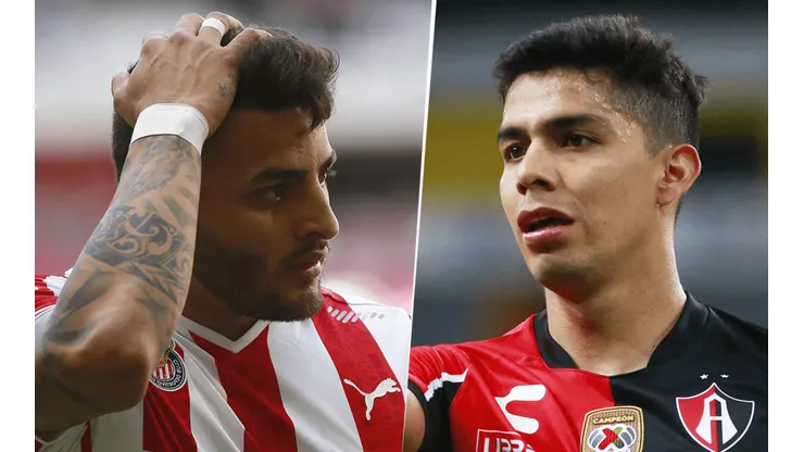 Chivas vs. Atlas por la Liga MX (Fotos: Getty).