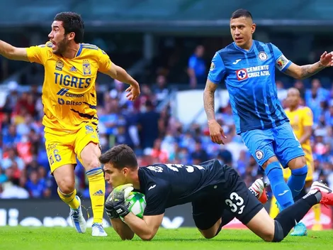 Tigres le marcó a Cruz Azul y los fanáticos apuntaron Aldrete y el Cata Domínguez