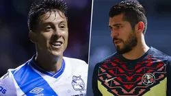 Puebla vs. América por la Liga MX (Fotos: Getty).