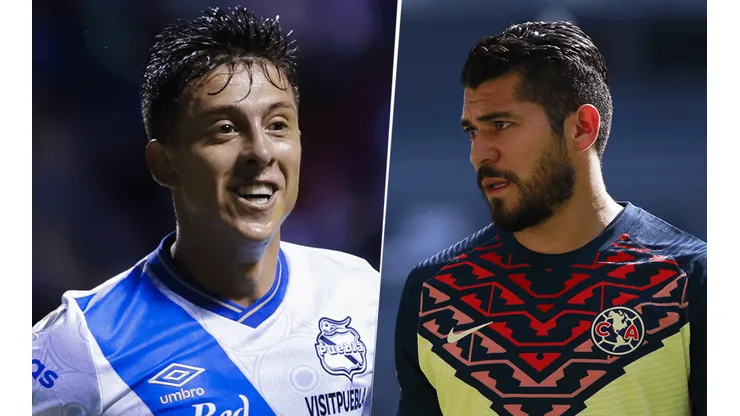 Puebla vs. América por la Liga MX (Fotos: Getty).