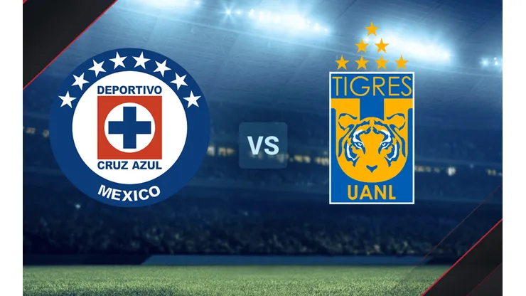 Cruz Azul vs. Tigres por la Liga MX.
