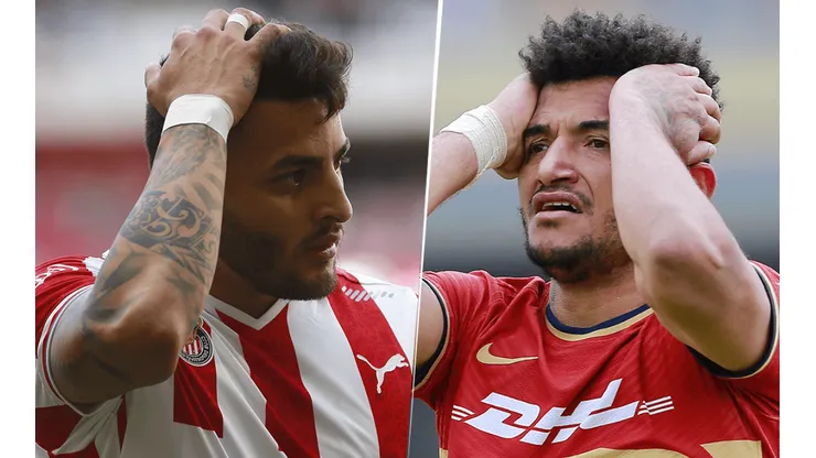 Chivas vs. Pumas por la Liga MX (Fotos: Getty).