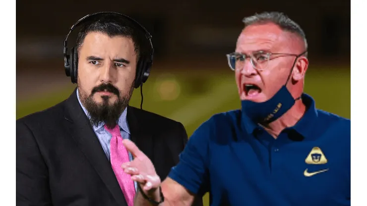 El DT de Pumas le contestó al periodista de ESPN.