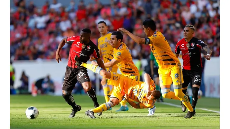 Atlas Tigres Julián Quiñones Juan Pablo Vigón Hugo Ayala Clausura 2022