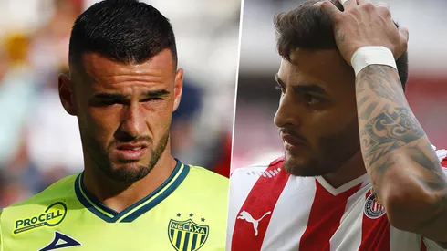 Necaxa vs. Chivas por la Liga MX (Fotos: Getty).