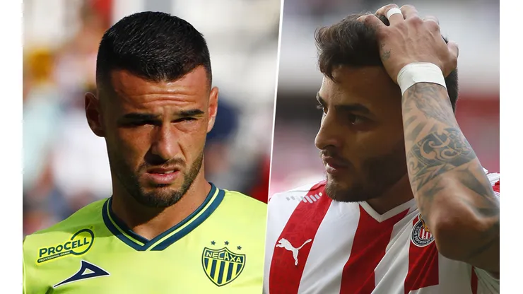 Necaxa vs. Chivas por la Liga MX (Fotos: Getty).
