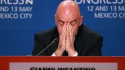 Infantino asistió a Palacio Nacional