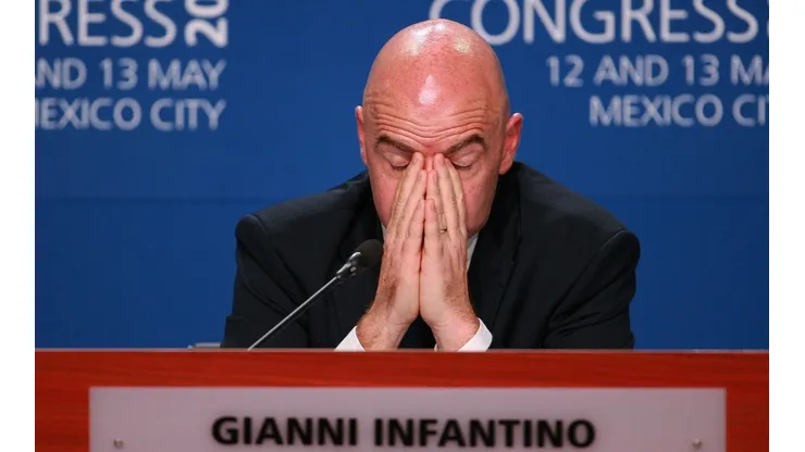 Infantino asistió a Palacio Nacional