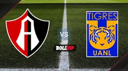 Atlas vs. Tigres UANL por la Liga MX.