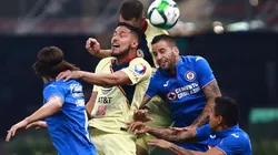 América en su triunfo más reciente ante Cruz Azul, en la liguilla del Clausura 2019.