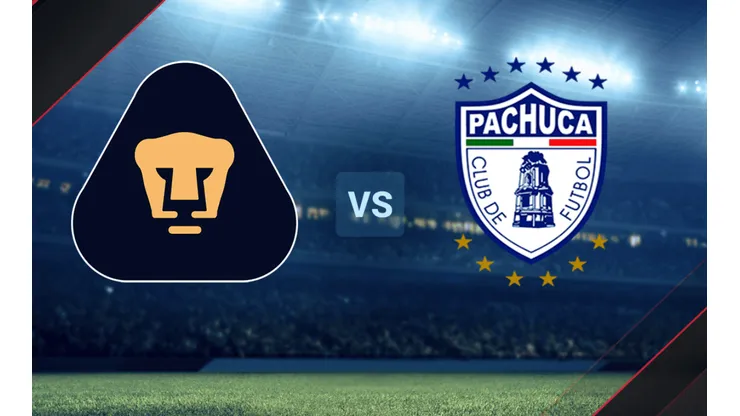 Pumas vs. Pachuca por la Liga MX.
