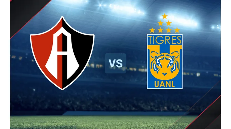 Atlas vs. Tigres por la Liga MX.