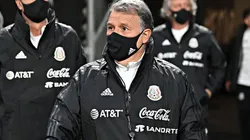 Charlotte, Carolina del Norte a 26 de Octubre de 2021. Gerardo “Tata”Martino, director tecnico durante el entrenamiento de la selección nacional de Mexico en la cancha del estadio bank of America previo al partido de preparación frente a la selección de Ecuador.Foto/Imago7/ Etzel Espinosa