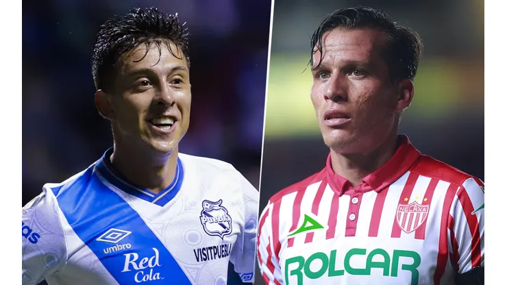 Puebla vs. Necaxa por la Liga MX (Fotos: Getty).
