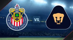 Chivas vs. Pumas UNAM por la Liga MX.