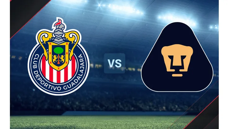 Chivas vs. Pumas UNAM por la Liga MX.