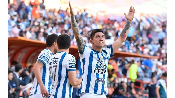 Víctor el Pocho Guzmán llegó a seis goles en el torneo.