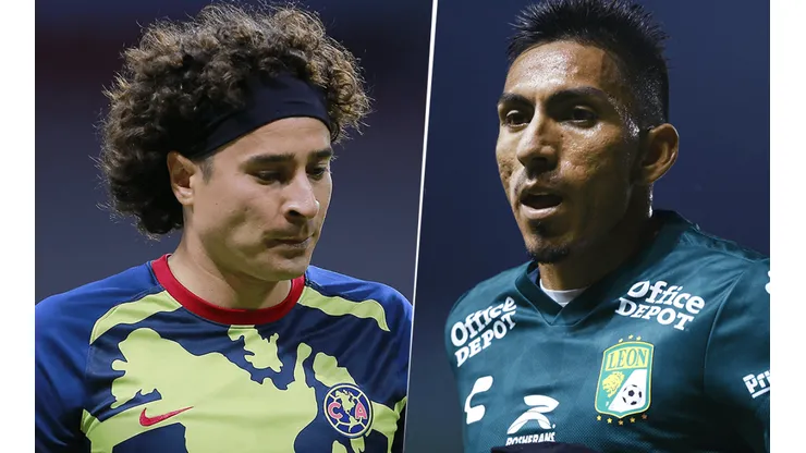 América vs. León por la Liga MX (Fotos: Getty).