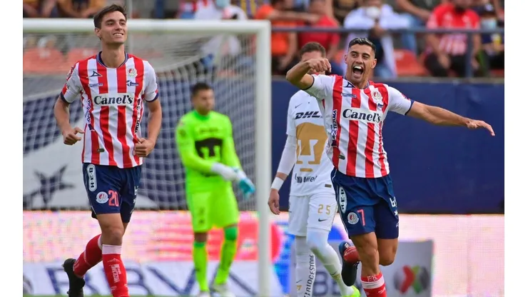 Germán Berterame volvió a anotar con el Atlético de San Luis.