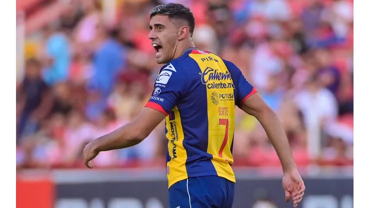 Germán Berterame lleva cinco goles en el torneo Clausura 2022.