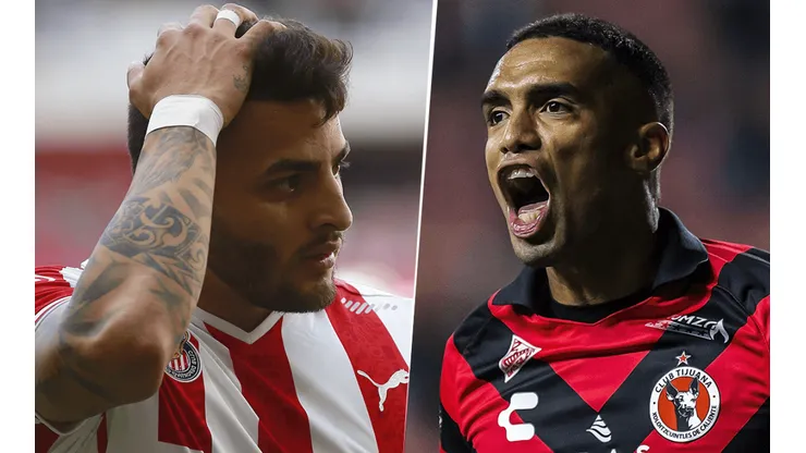Chivas vs. Tijuana por la Liga MX (Fotos: Getty).