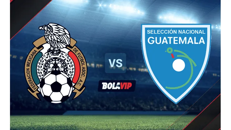 México vs. Guatemala por un amistoso.