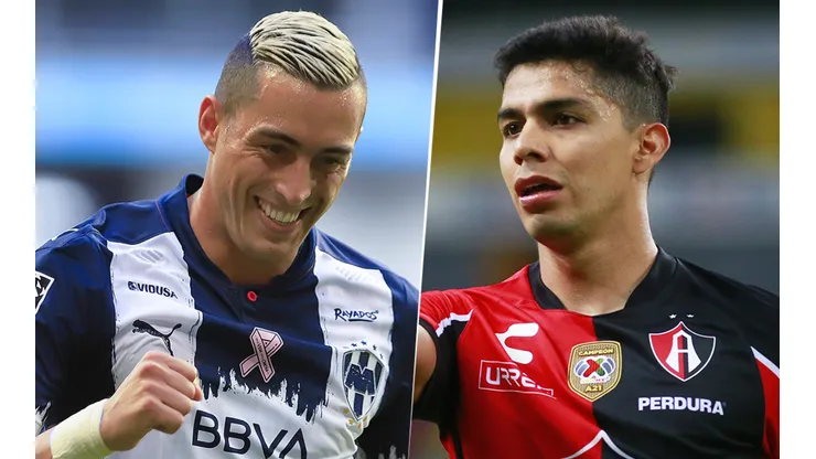 Monterrey vs. Atlas por la Liga MX (Fotos: Getty).