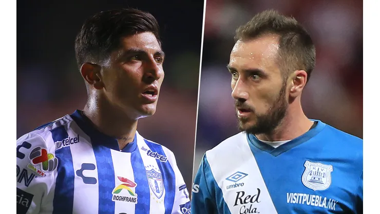 Pachuca vs. Puebla por la Liga MX (Fotos: Getty).