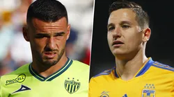 Necaxa vs. Tigres por la Liga MX (Fotos: Getty).