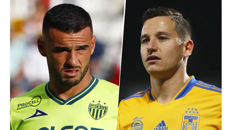 Necaxa vs. Tigres por la Liga MX (Fotos: Getty).
