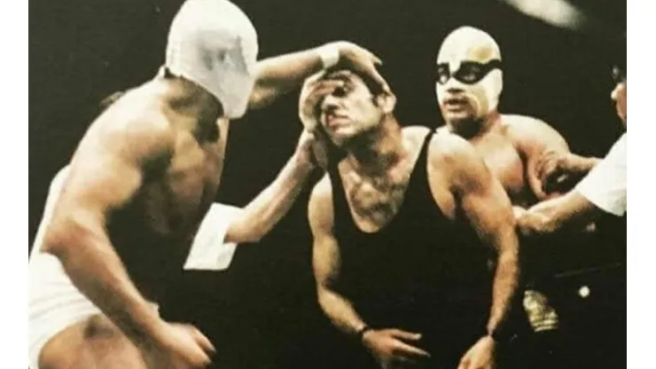 Ángel Blanco y El Solitario, un pacto que no deja de ser relato macabro. (Foto: Facebook Superluchas)
