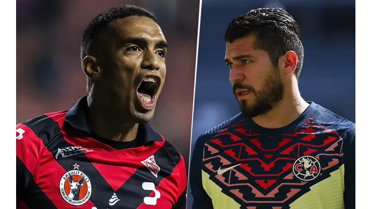 Tijuana vs. América por la Liga MX (Fotos: Getty).