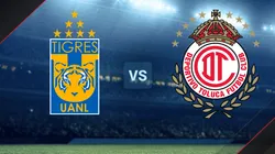 Tigres vs. Toluca por la Liga MX.