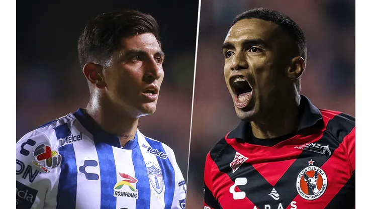 Pachuca vs. Tijuana por la Liga MX (Fotos: Getty).