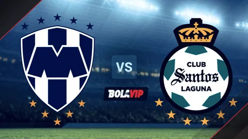 Rayados de Monterrey vs. Santos Laguna por la Liga MX.