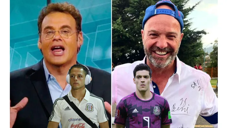 David Faitelson y Luis García se cruzaron en redes.
