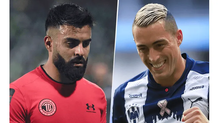 Toluca vs. Monterrey por la Liga MX (Fotos: Getty).