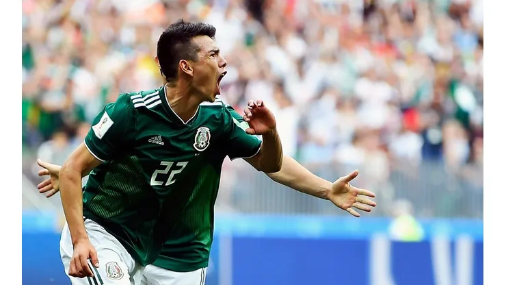 Lozano anotó un gol histórico para México.